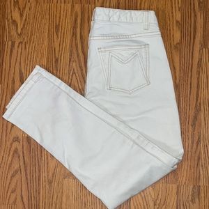 Marc Jacob’s off-white slim straight leg jeans size 4(W30”)